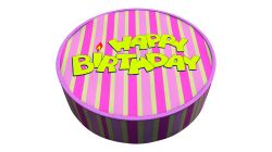 Birthday Striped