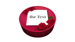 Your Text Rose Petals