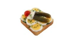 Canapé egg & cucumber