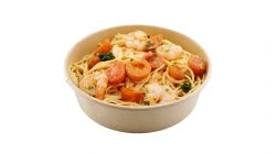 Spaghetti mit Black Tiger Crevetten