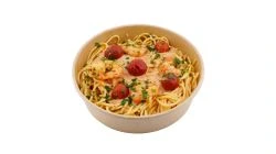 Spaghetti mit Black Tiger Crevetten